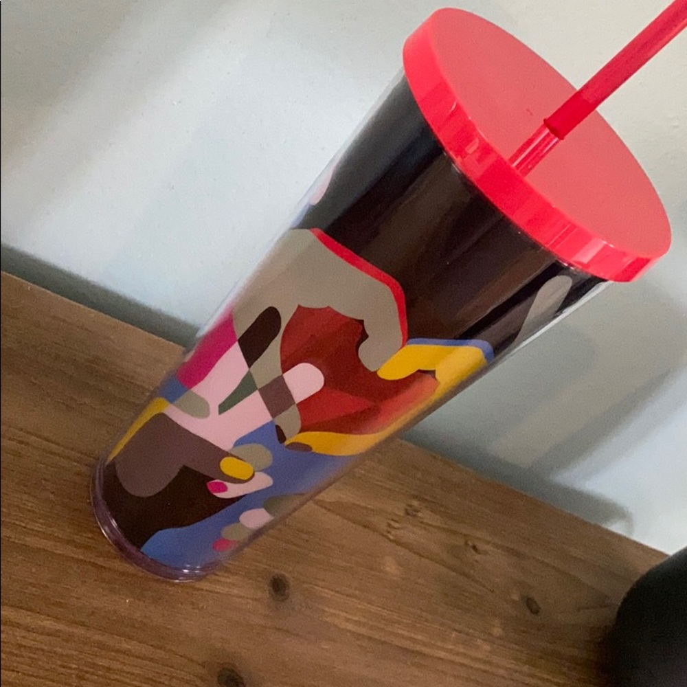 Starbucks Peace and Love Hands Cold Cup 2017
